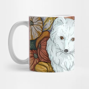 Arctic Fox. October Mug